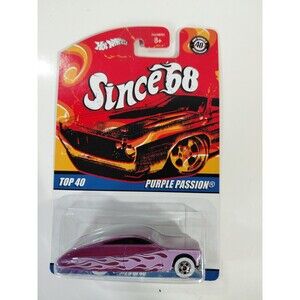 NIP Hot Wheels Since 68 40th Anniversary 1:64 Die Cast Purple Passion Mercury